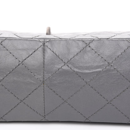Chanel Aged Calfskin Quilted 2.55 Reissue 226 Flap Grey 8 of 13
