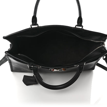 Louis Vuitton Monogram Cuir Plume Very Zipped Tote Black 5 of 8