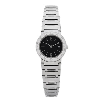 Bulgari Stainless Steel 26mm Quartz Watch Black 1 of 4