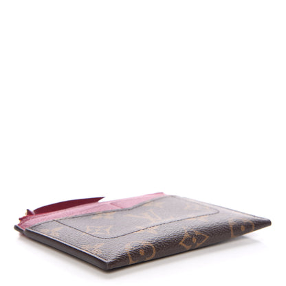 Louis Vuitton Monogram Zipped Card Holder Fuchsia 4 of 8