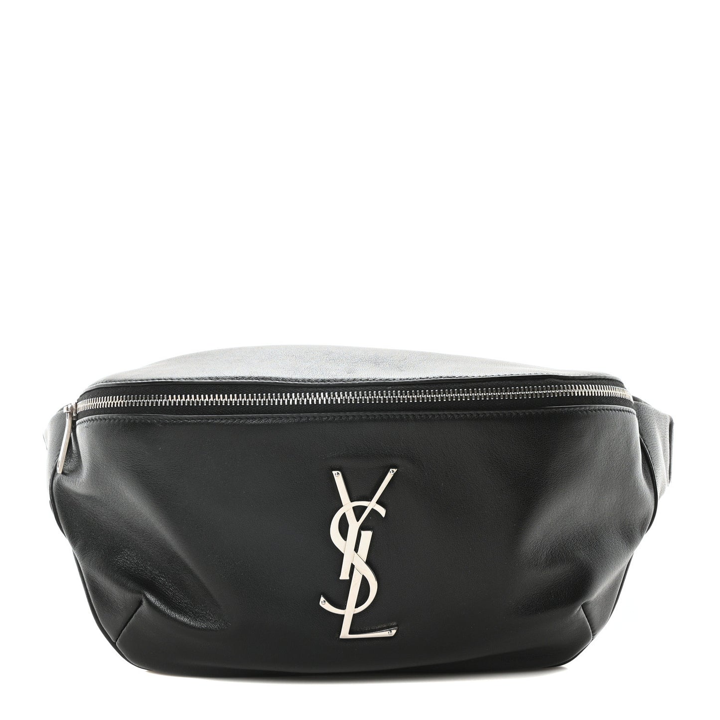 Lambskin Monogram Belt Bag Black