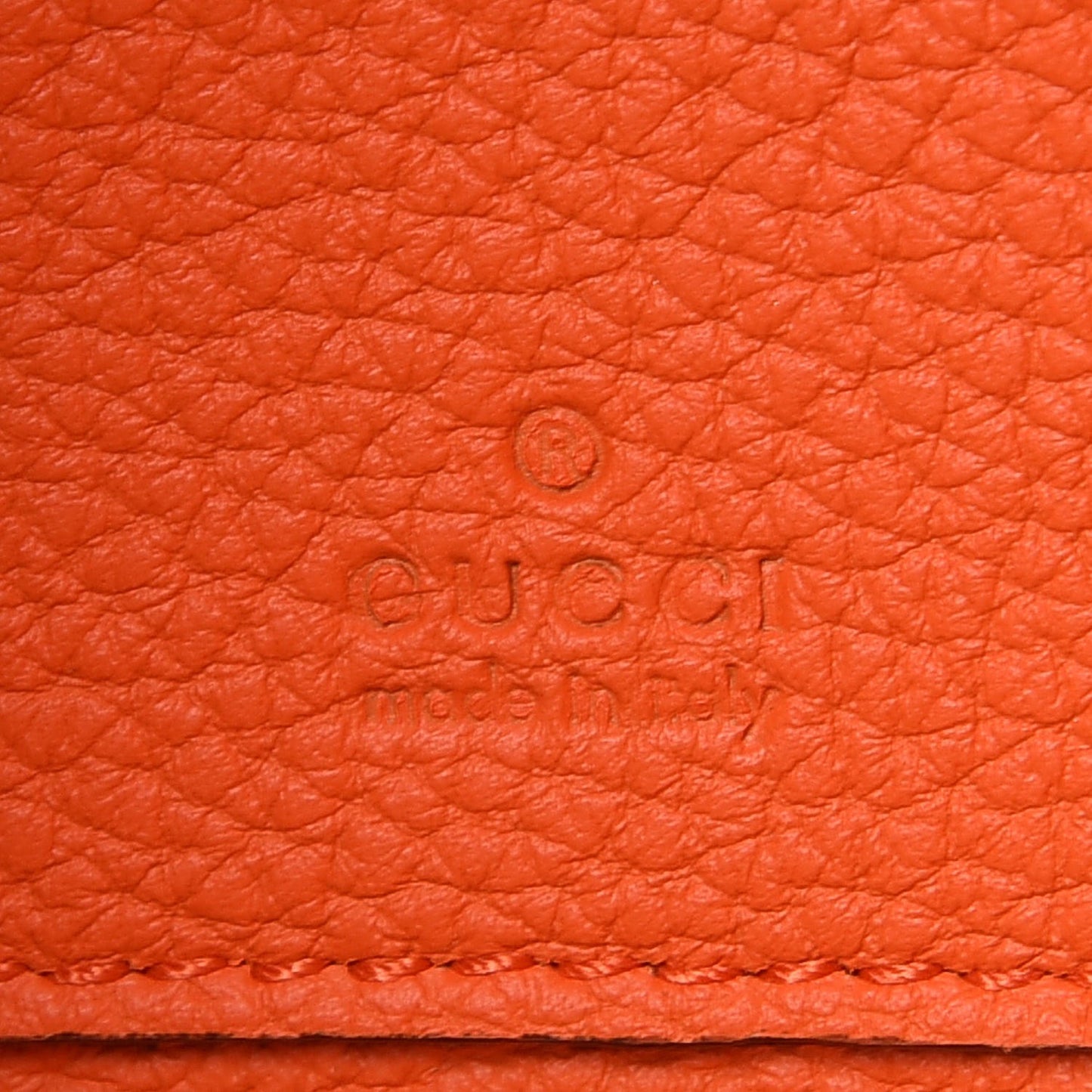 Grand Prix Calfskin Jackie Convertible Shoulder Bag Orange