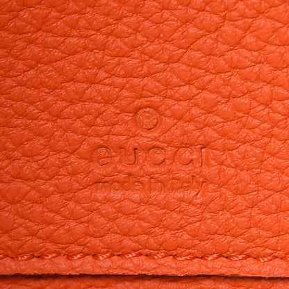 Gucci Grand Prix Calfskin Jackie Convertible Shoulder Bag Orange 8 of 11