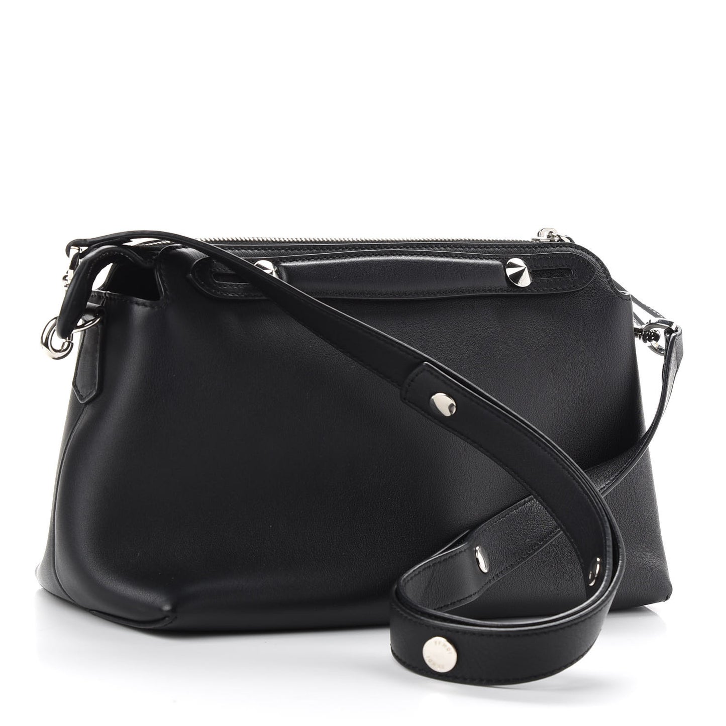 Vitello Dolce Medium By The Way Boston Bag Black