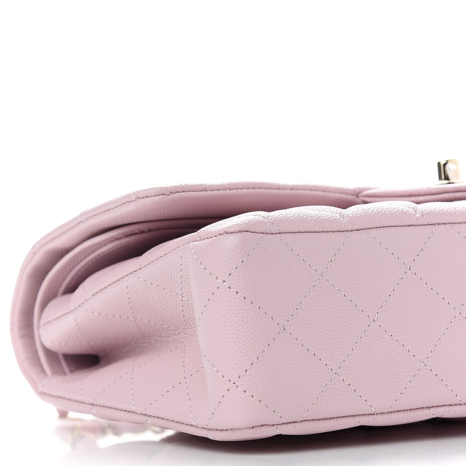 Chanel Caviar Quilted Medium Double Flap Light Pink 8 of 9