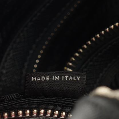 Prada Saffiano Slim Travel Briefcase with Shoulder Strap Nero Black 8 of 8