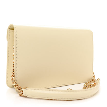 Celine Shiny Calfskin Triomphe Margo Wallet on Chain Sunlight 3 of 11