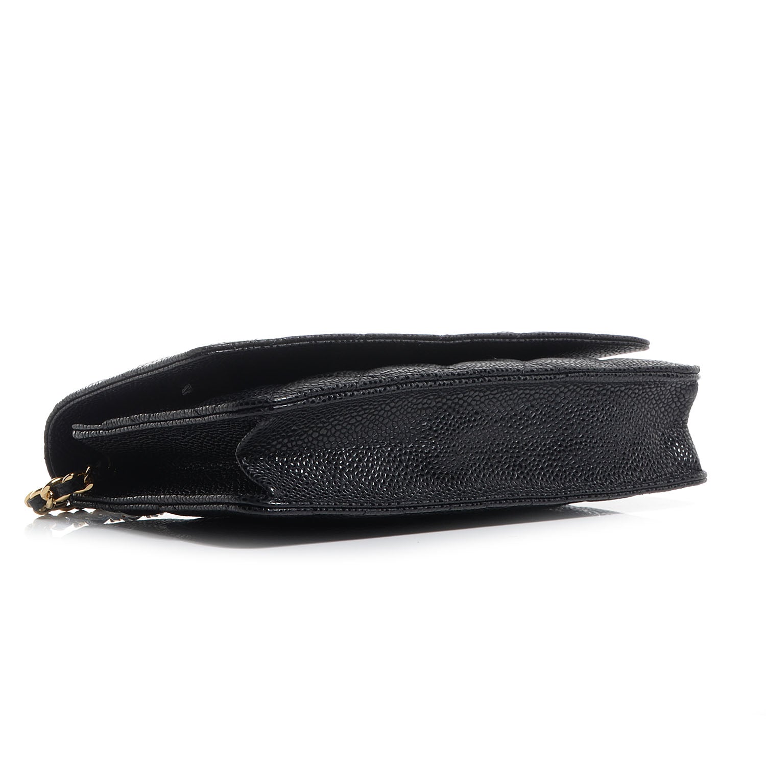 Chanel Caviar Quilted Wallet On Chain WOC Black 4 of 8