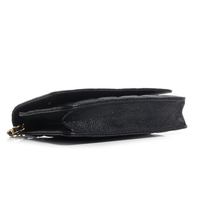 Chanel Caviar Quilted Wallet On Chain WOC Black 4 of 8