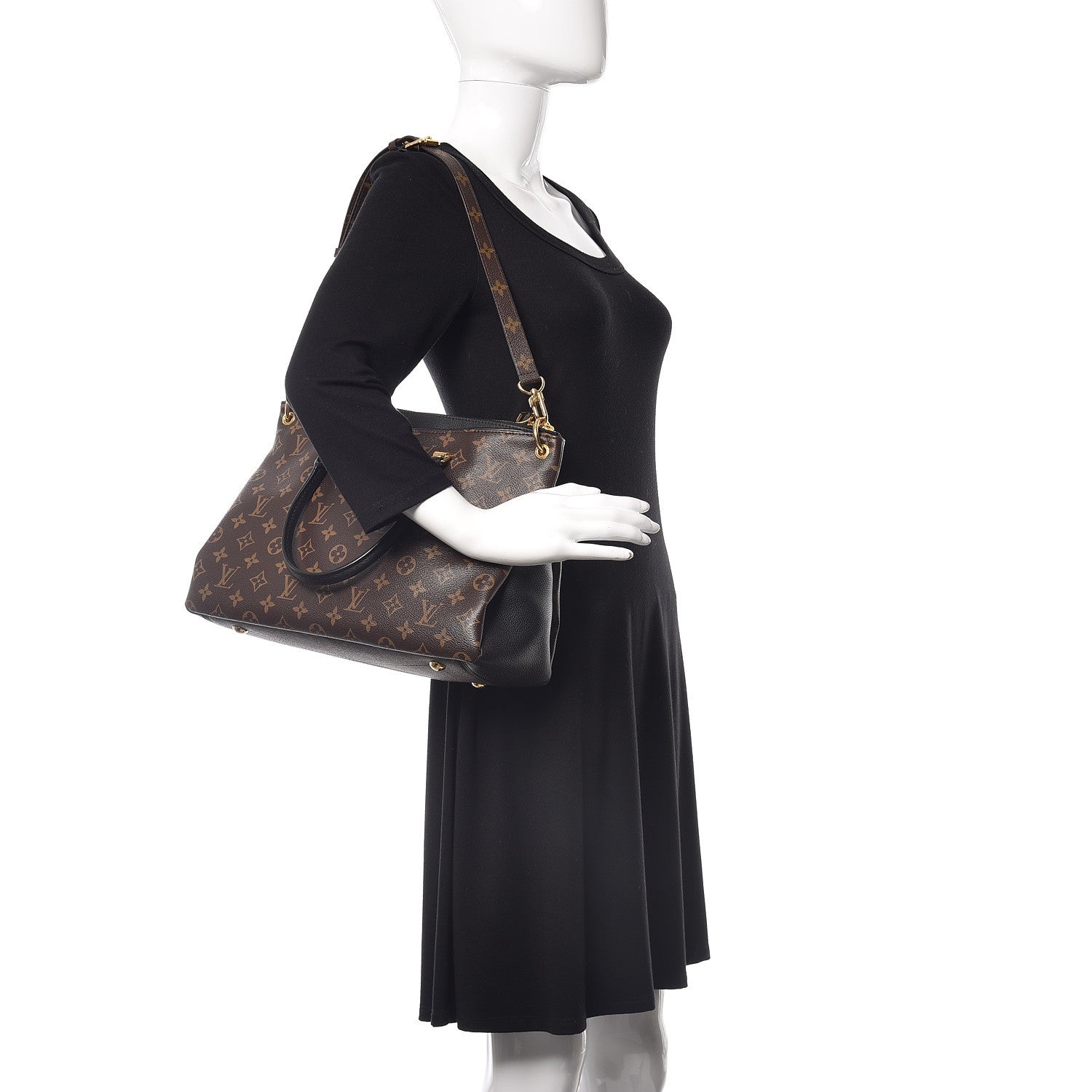 Louis Vuitton Monogram Pallas Full Black 2 of 10