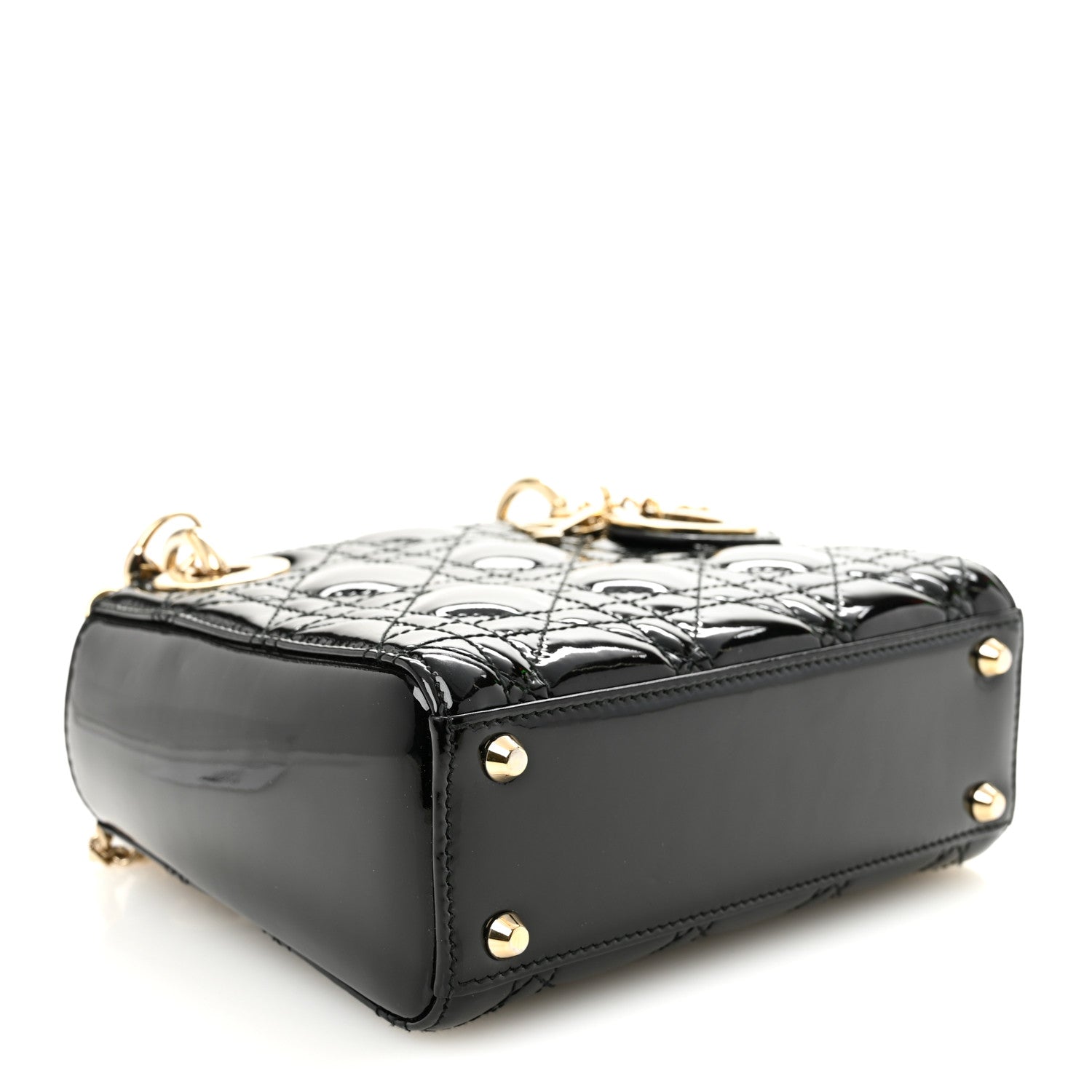 Balenciaga Metallic Agneau Arena Crystal Le Cagole Shoulder Bag XS Light Gold 15 of 21