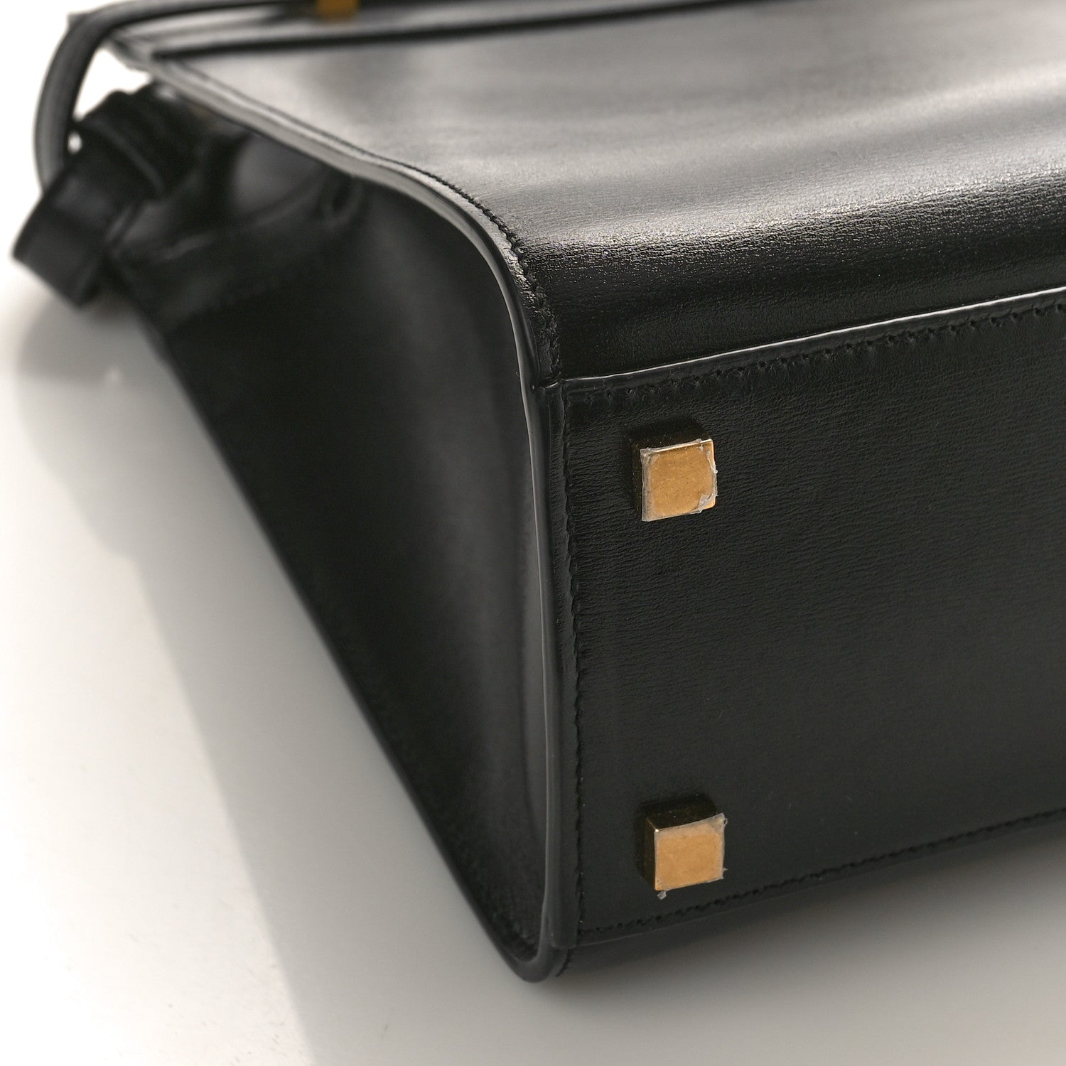 Saint Laurent Calfskin Small Manhattan Shopper Tote Black 7 of 8