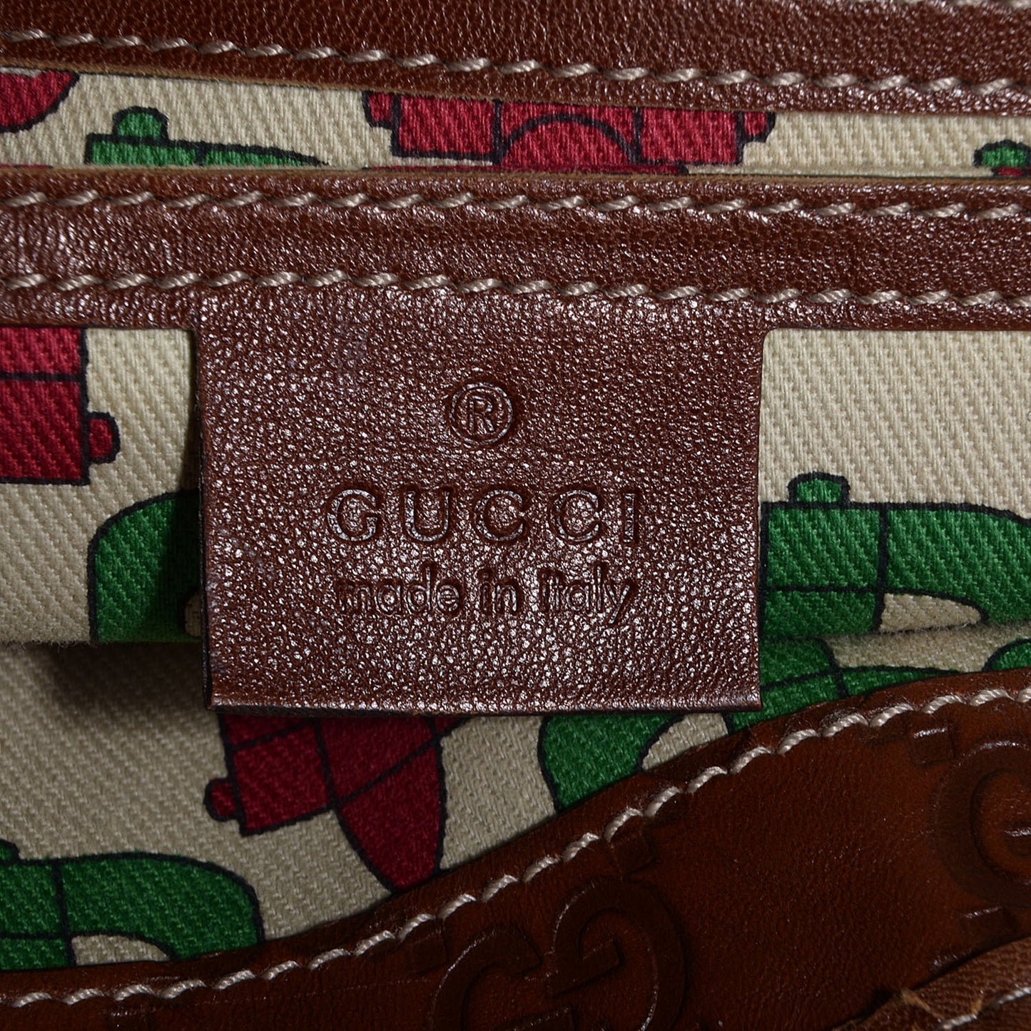 Guccissima Medium Joy Shoulder Bag Brown