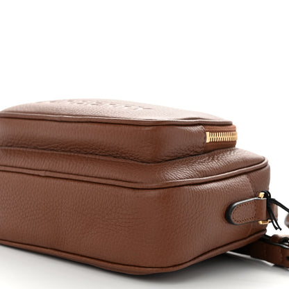 Burberry Grained Calfskin Small Camera Bag Tan 9 of 9