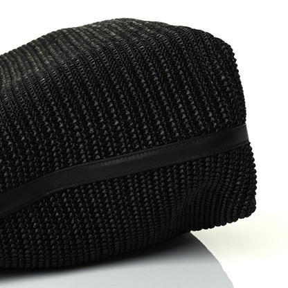 Saint Laurent Raffia Tote Black 5 of 7