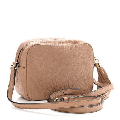 Gucci Pebbled Calfskin Small Soho Disco Bag Camelia 3 of 11