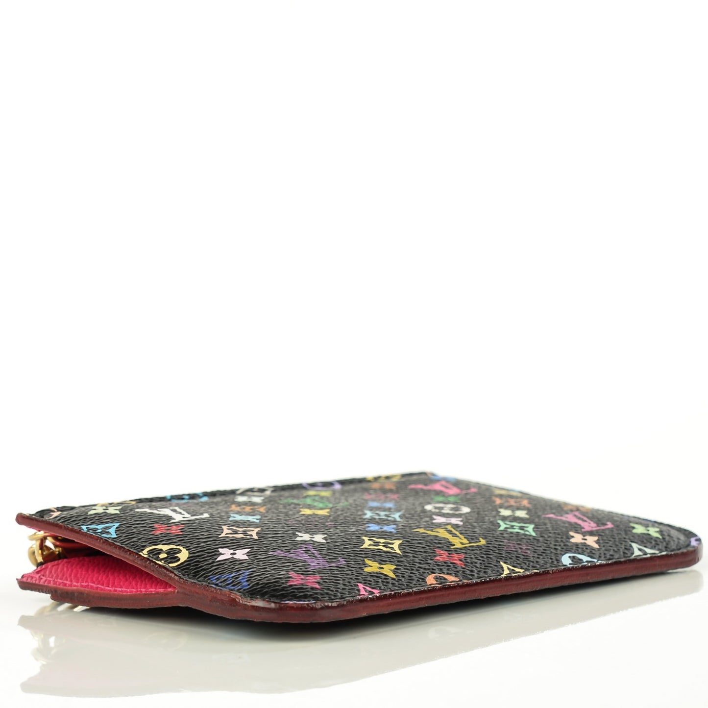 Monogram Multicolor Key Pouch Black Grenade