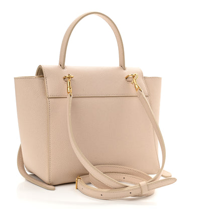 Celine Grained Calfskin Nano Belt Bag Powder 3 of 18