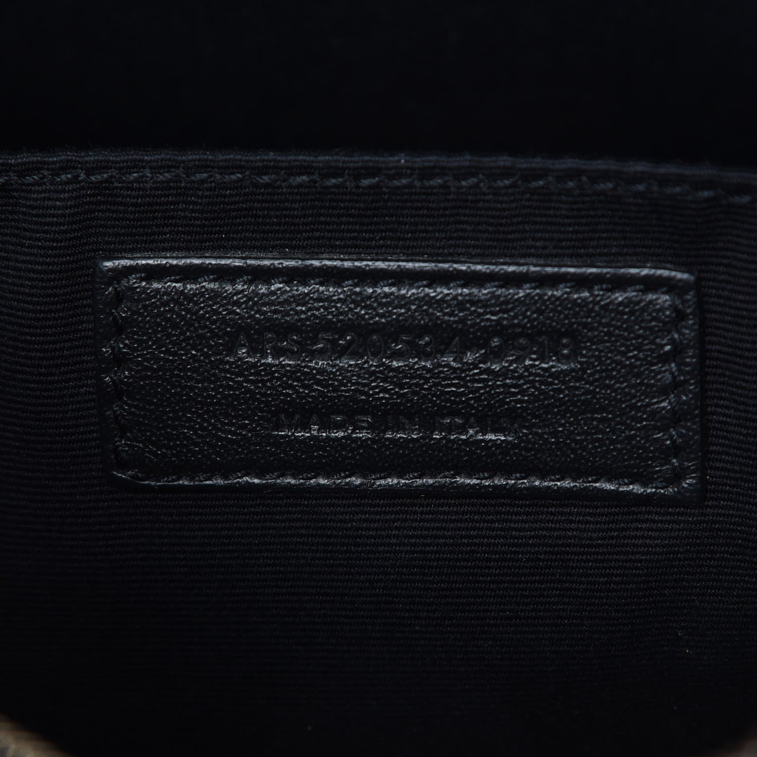 Saint Laurent Calfskin Matelasse Monogram Lou Camera Bag Black 9 of 10