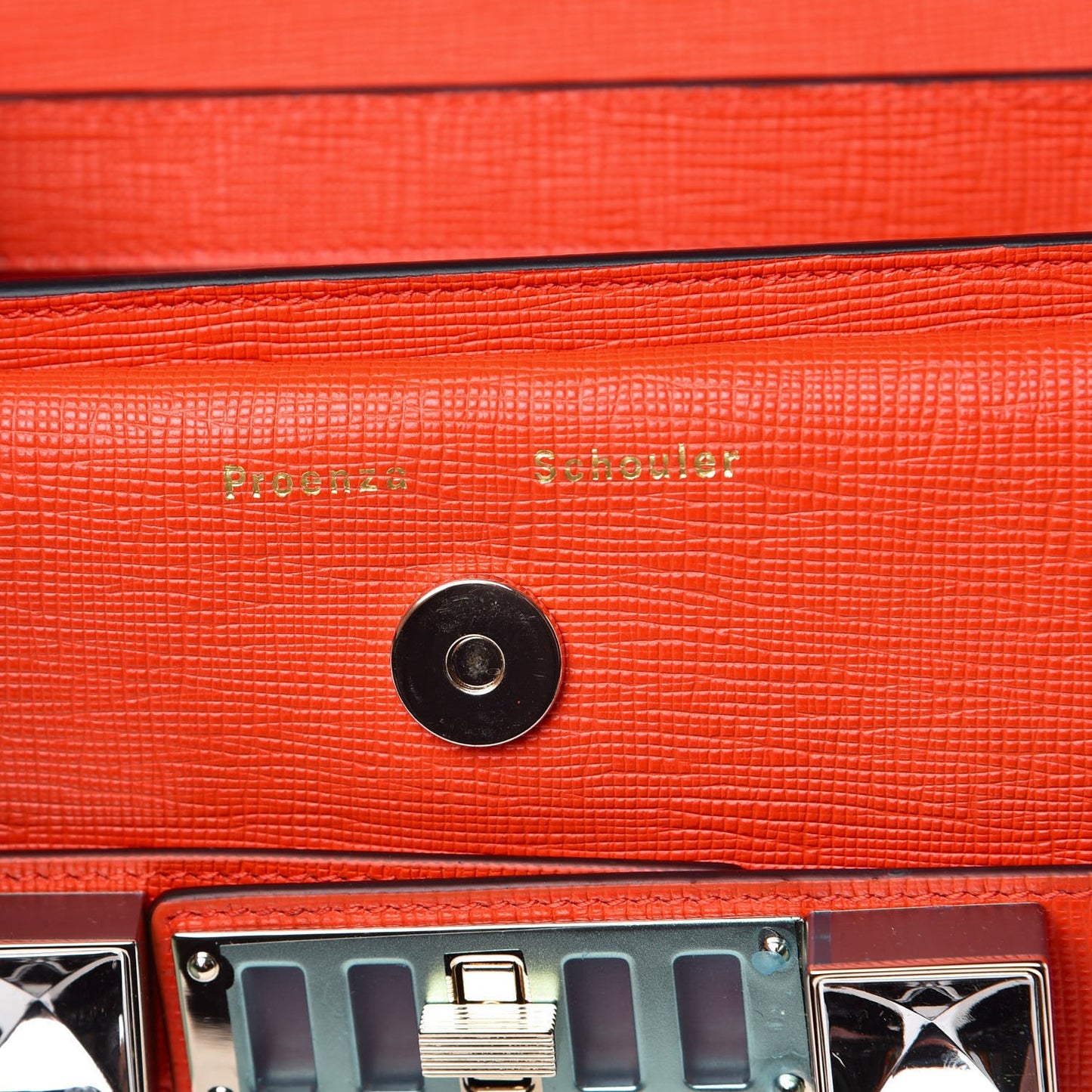 New Linosa Mini PS11 Classic Shoulder Bag Orange