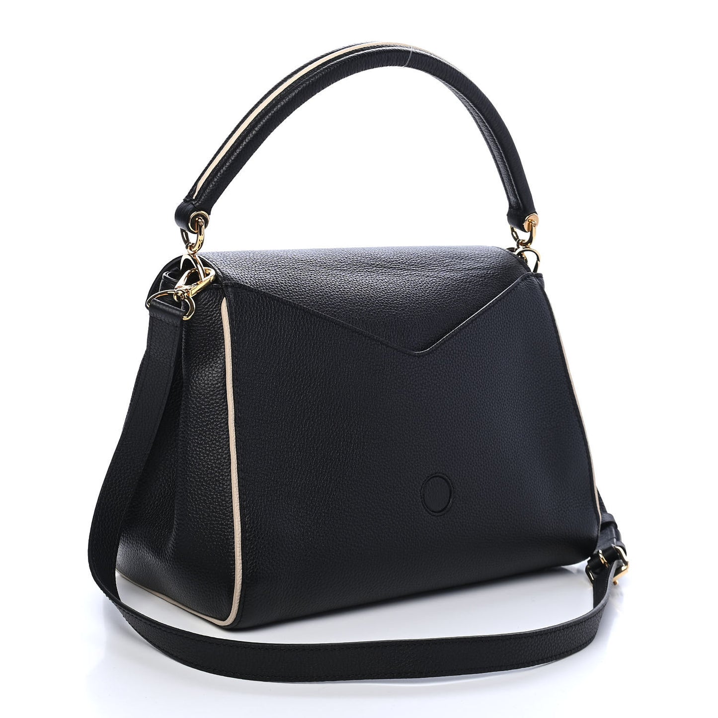 Monogram Double V Black