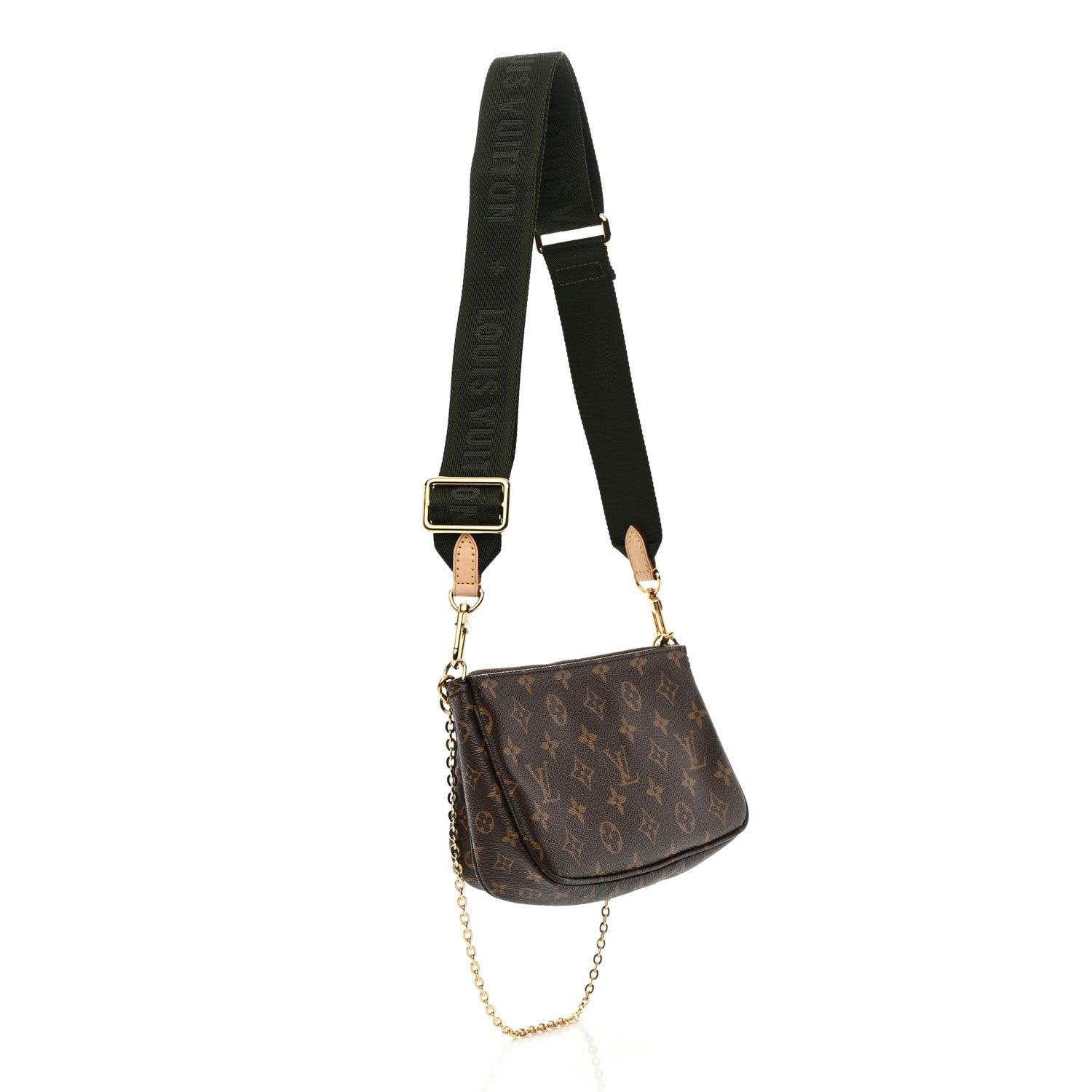 Louis Vuitton Monogram Multi Pochette Accessories Kaki 3 of 10