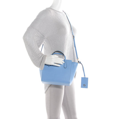 Gucci Dollar Calfskin Mini Swing Top Handle Bag Mineral Blue 2 of 7