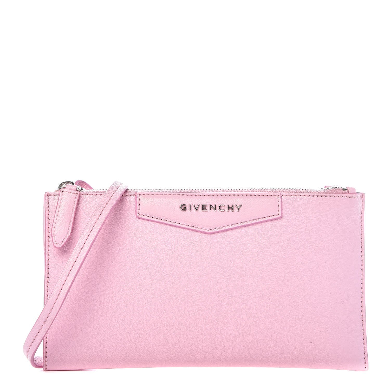 Givenchy Grained Goatskin Antigona Crossbody Bright Pink 1 of 7
