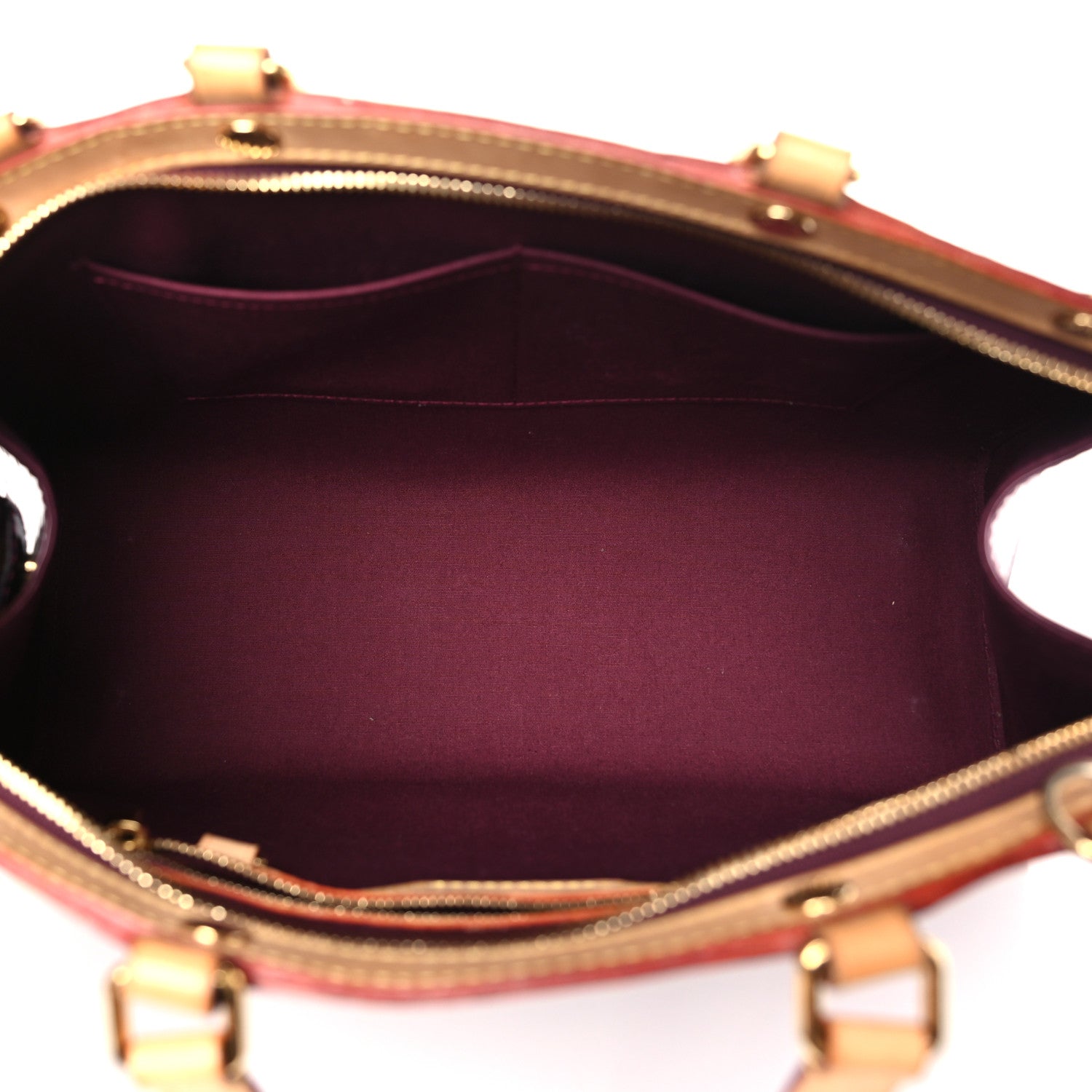 Louis Vuitton Vernis Brea MM Griotte 5 of 8