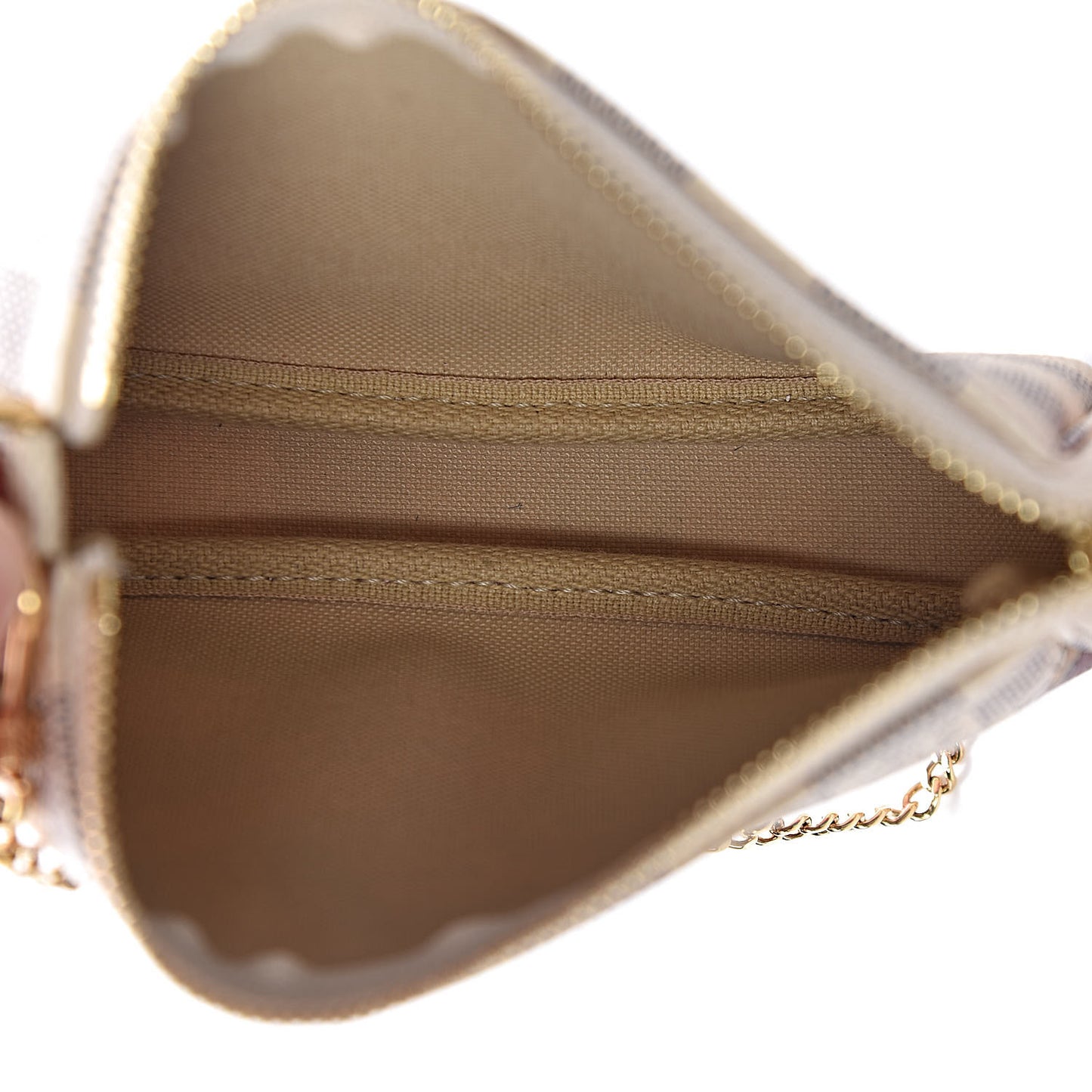 Damier Azur 2015 Christmas Animation Mini Pochette Accessories