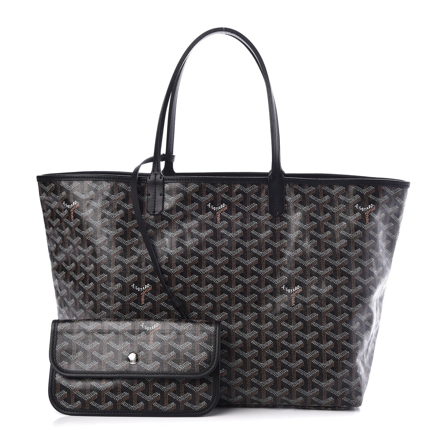 Goyard Goyardine Saint Louis PM Black 1 of 7