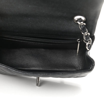 Chanel Iridescent Caviar Quilted Mini Rectangular Flap Black 5 of 11