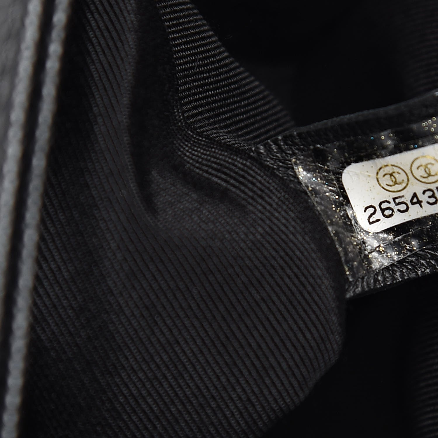 Chanel Caviar Quilted Medium Boy Flap Black 7 of 11