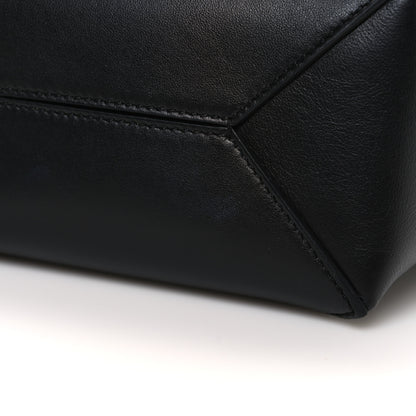 Loewe Shiny Calfskin Mini Puzzle Fold Tote Black 11 of 11