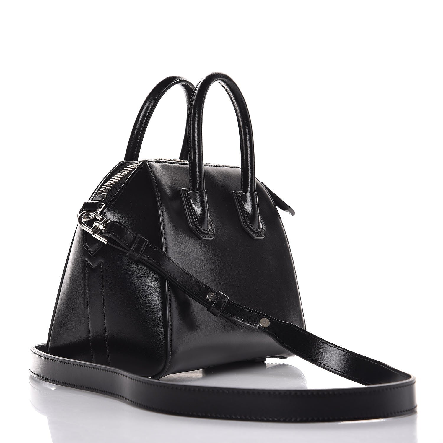 Givenchy Shiny Lord Calfskin Mini Antigona Black 4 of 8