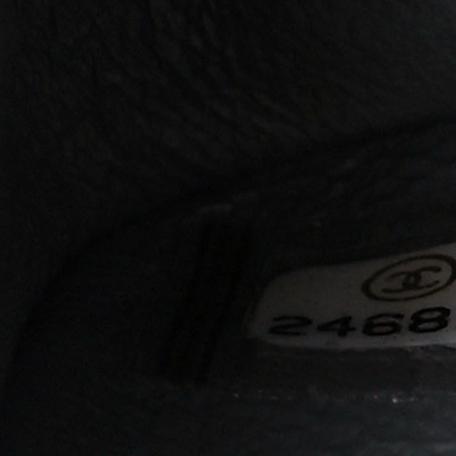 Caviar Quilted Jumbo Double Flap Grey