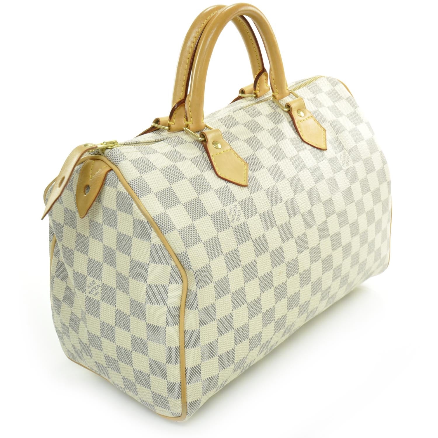 Louis Vuitton Damier Azur Speedy 30 4 of 9