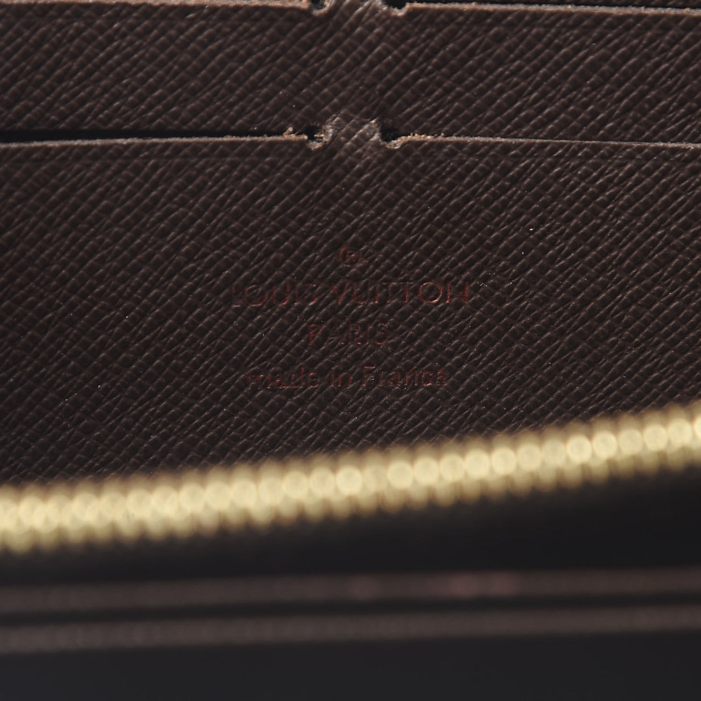 Damier Ebene Zippy Wallet