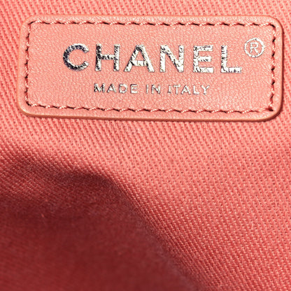 Chanel Canvas Large Deauville Backpack Pink 5 of 12
