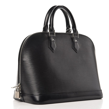 Louis Vuitton Epi Alma PM Black 3 of 8