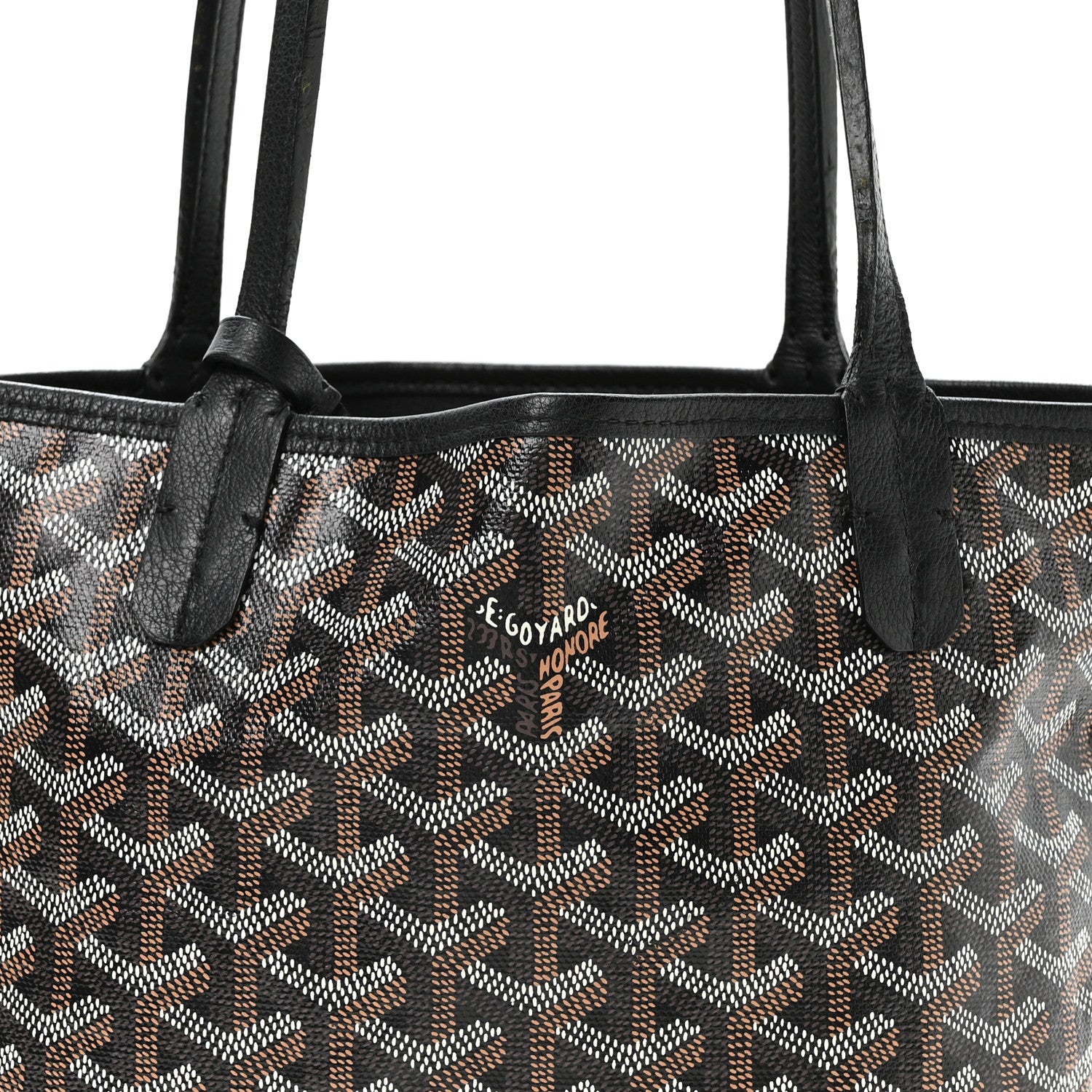 Goyard Goyardine Reversible Mini Anjou Black 13 of 18