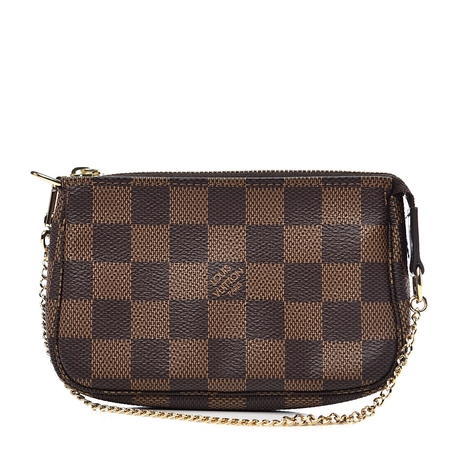 Louis Vuitton Damier Ebene Mini Pochette Accessories 1 of 8
