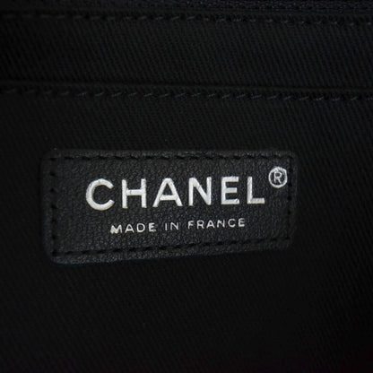 Chanel Leather Quilted In the Business Flap Bag Black 10 of 11