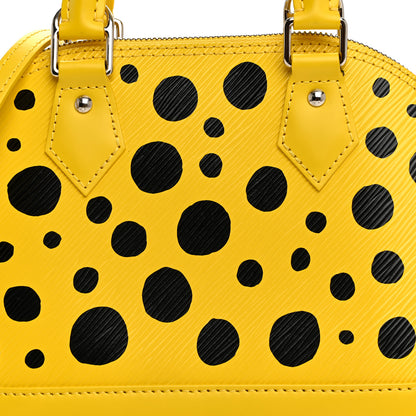 Louis Vuitton LV X YK Epi Alma BB Yellow Black 7 of 10