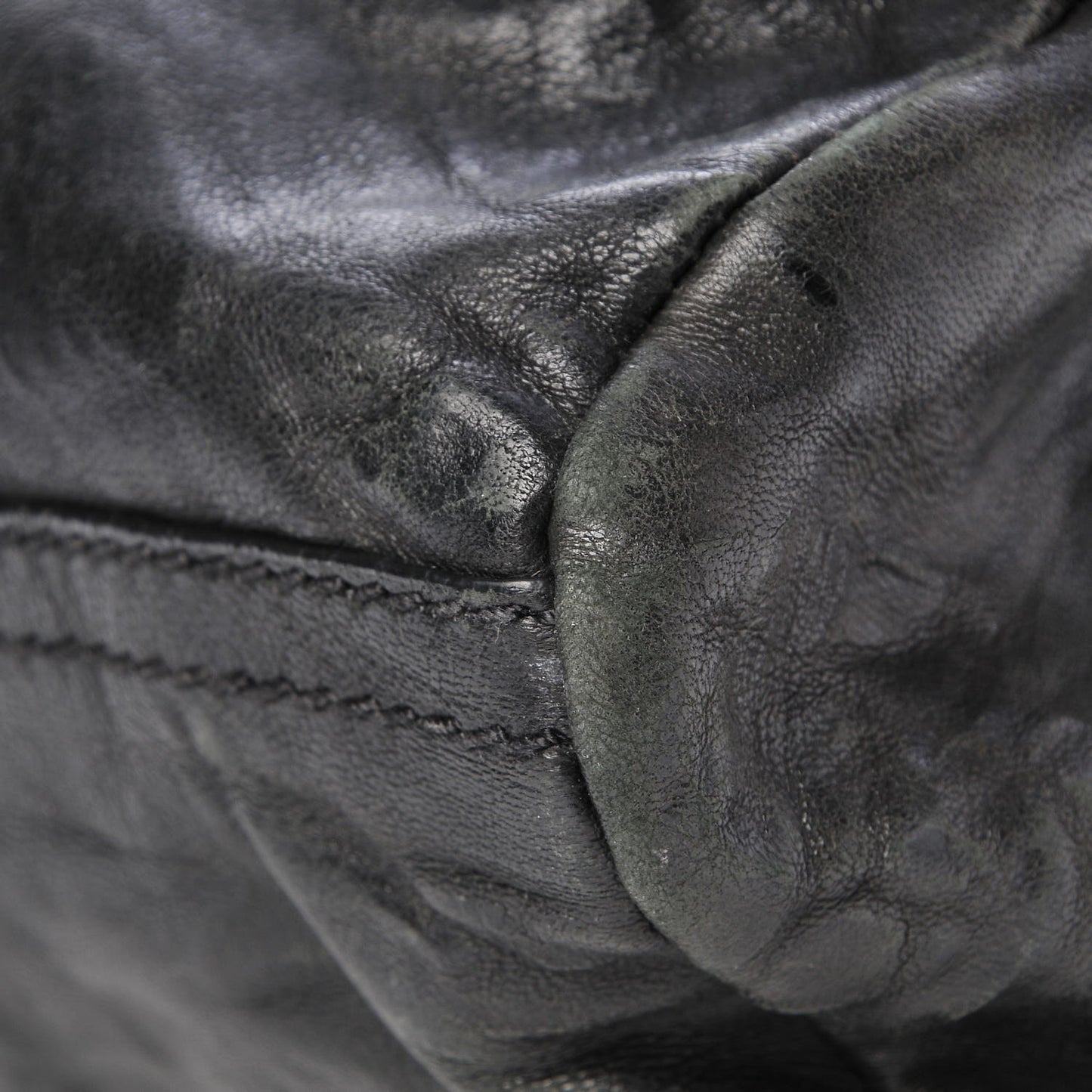 Tumbled Sheepskin Mini Pandora Black