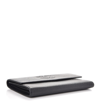 Chanel Caviar Timeless CC Flap Wallet Black 4 of 9