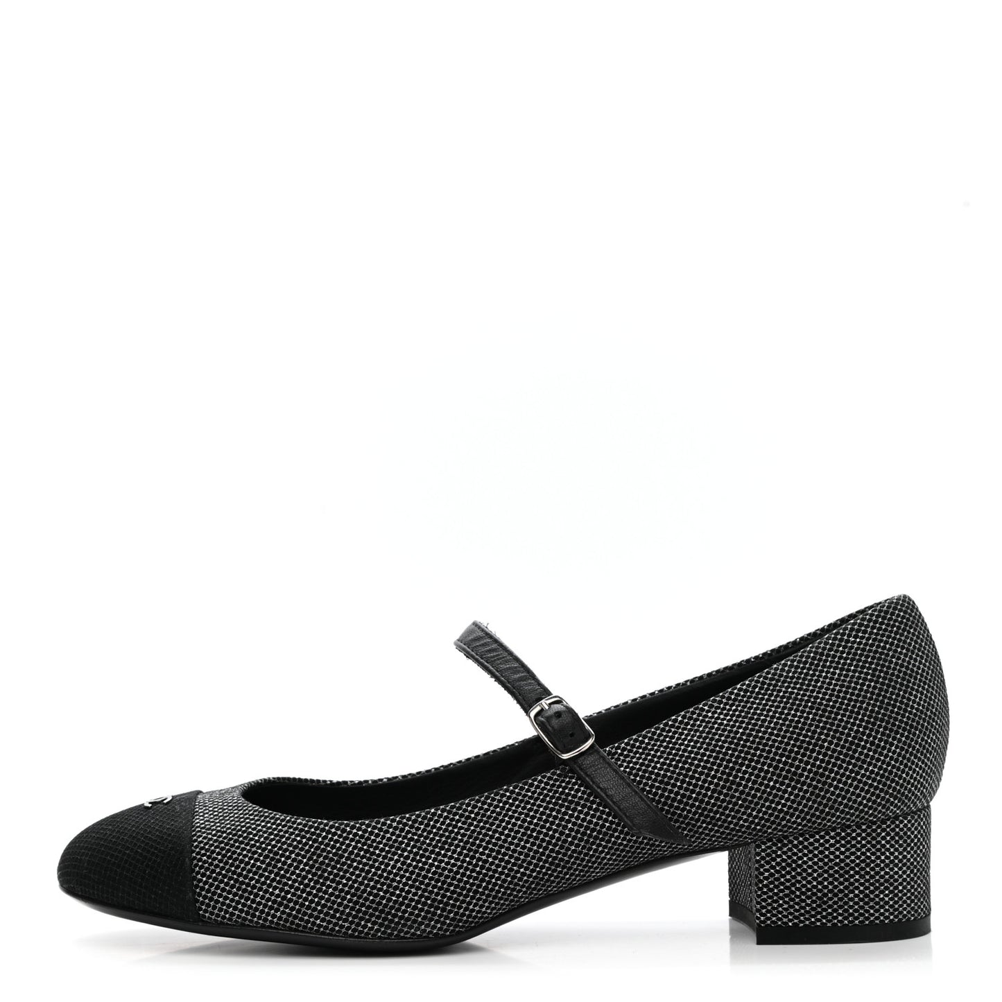 Grosgrain Cap Toe CC Pumps 40 Black