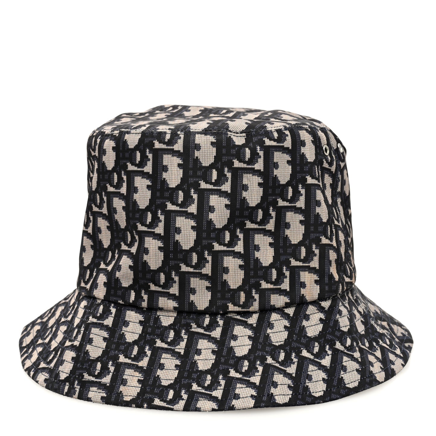 Oblique Reversible Teddy-D Brim Bucket Hat Blue