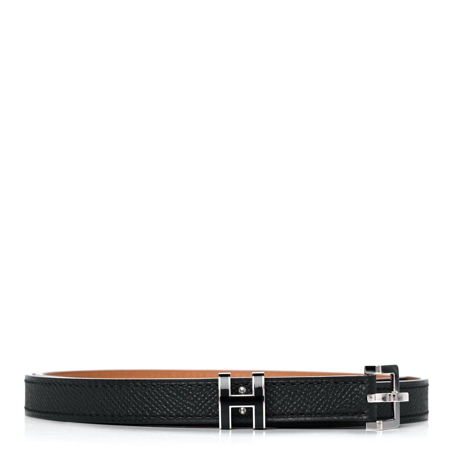 Epsom 15mm Pop H Belt 85 Black