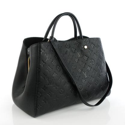 Louis Vuitton Empreinte Montaigne GM Black 3 of 8